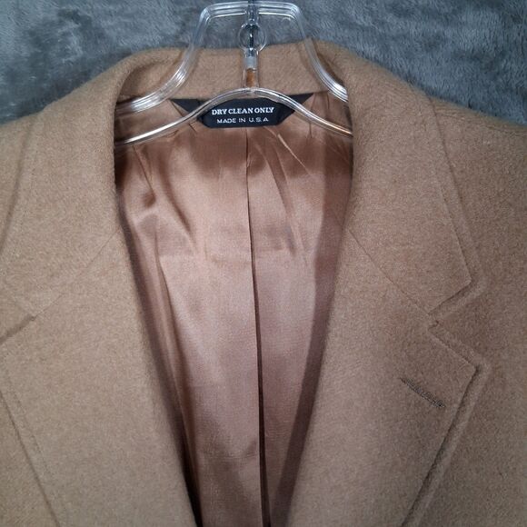 Vtg Made In USA John Alexander Chamel Blazer Wooden Buttons Sz In Description - Picture 3 of 9